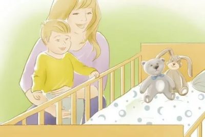 Как приучить малыша спать в своей кроватке
