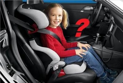 Можно ли сажать ребенка 7 лет на переднее сиденье