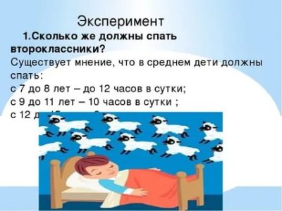 Сколько часов в сутки должен спать 12 летний ребенок