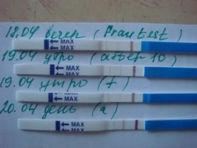 Как делать тест на беременность утром или вечером